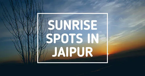 sunrise in jaipur